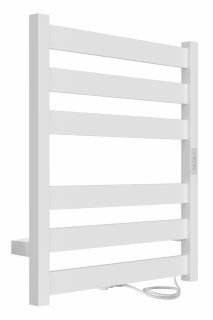 Полотенцесушитель электрический Indigo Oktava Slim 5 LСLOKS5E60-50WMRt 60x50 см белый матовый